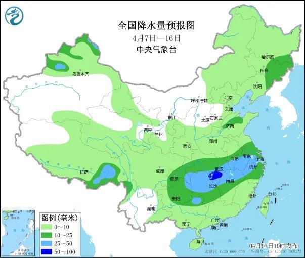 農(nóng)諺說：大到暴雪大雨范圍中心已定,，60年一遇冷春,？(圖1)