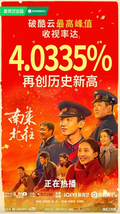 《南來(lái)北往》收官破央視紀(jì)錄 成為2024貨真價(jià)實(shí)的開(kāi)年劇王