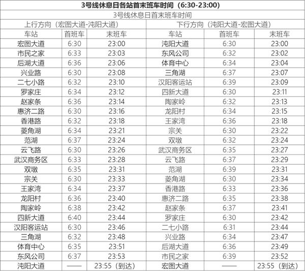 武漢地鐵線路圖2024高清版+武漢地鐵時間表2024