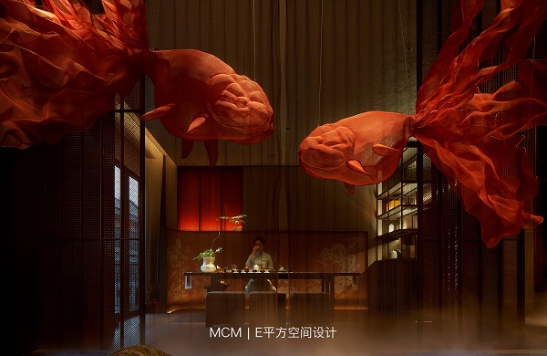 MCM|E平方空間設(shè)計(jì) x 黃浦江畔，湘上悅餐廳(圖2)