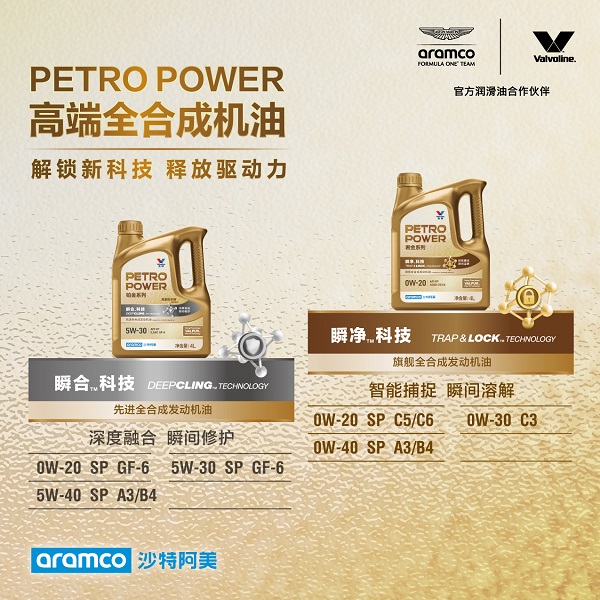 勝牌全球與途虎聯(lián)合推出高端全合成機(jī)油PETROPOWER（奢金和鉑金系列）(圖2)