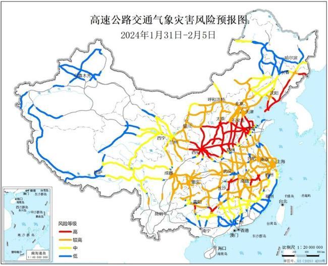 2009年以來最強雨雪過程來襲 警惕對春運影響(圖2)